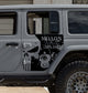 Punisher Molon Labe Decals for Jeep Wrangler JL, JK (4-Door) Doors