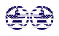 Copy of SET OF AMERICAN FLAG MILITARY STAR VINYL DECALS FOR CARS, JEEPS, TRUCKS, VANS, WINDOWS...
