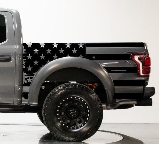 american flag decals for truck bed sides ford rams silverado gmc trucks car stickers