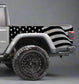 American Flag Decals for Jeep Gladiator Truck Bed