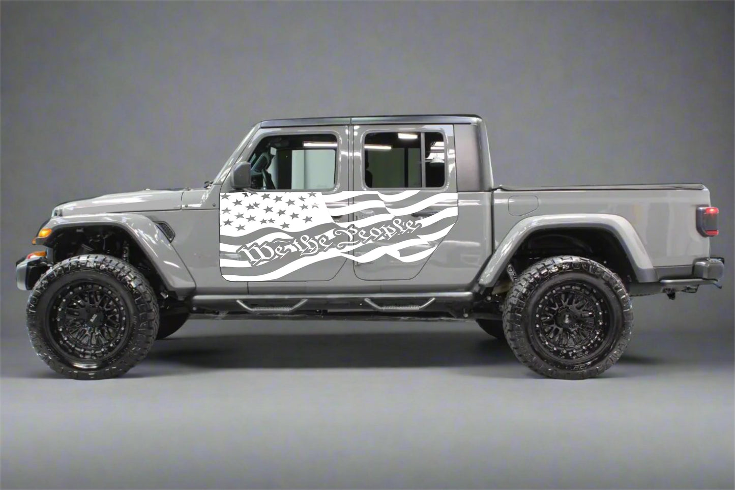 American Flag "We the People" Jeep Gladiator Decals