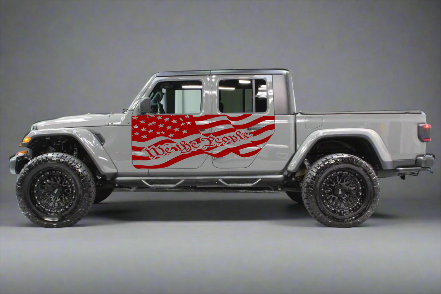 American Flag "We the People" Jeep Gladiator Decals