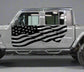 American Flag Decals for Jeep Gladiator Doors