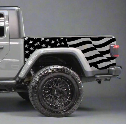 American flag Jeep Gladiator Decals 