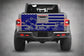 Beach Silhouette American Flag Jeep Gladiator Tailgate Decal