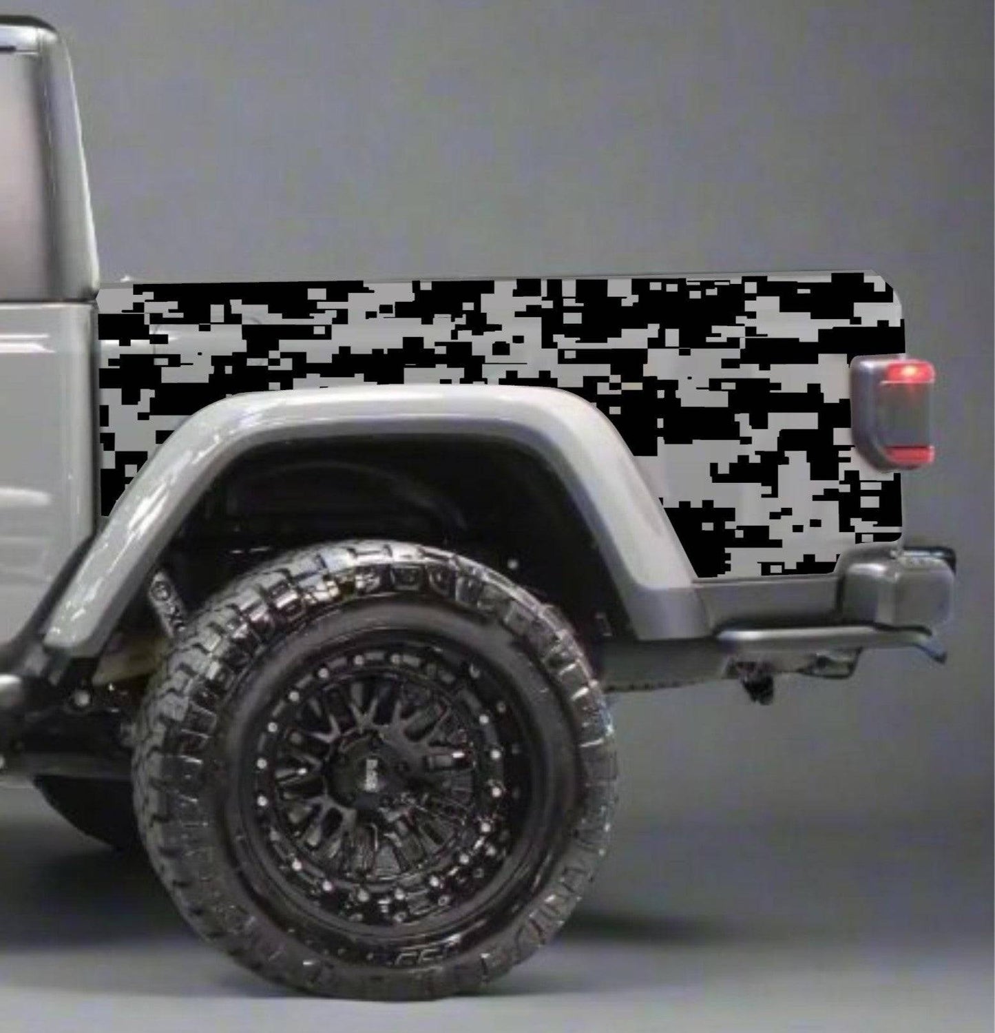 Digital Camo Decals for Jeep Gladiator Truck Bed Sides