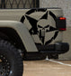 Military Star Punisher Decals Fits Jeep Gladiator Truck Bed Sides