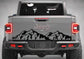 Mountain Silhouette Custom Jeep Gladiator Decals