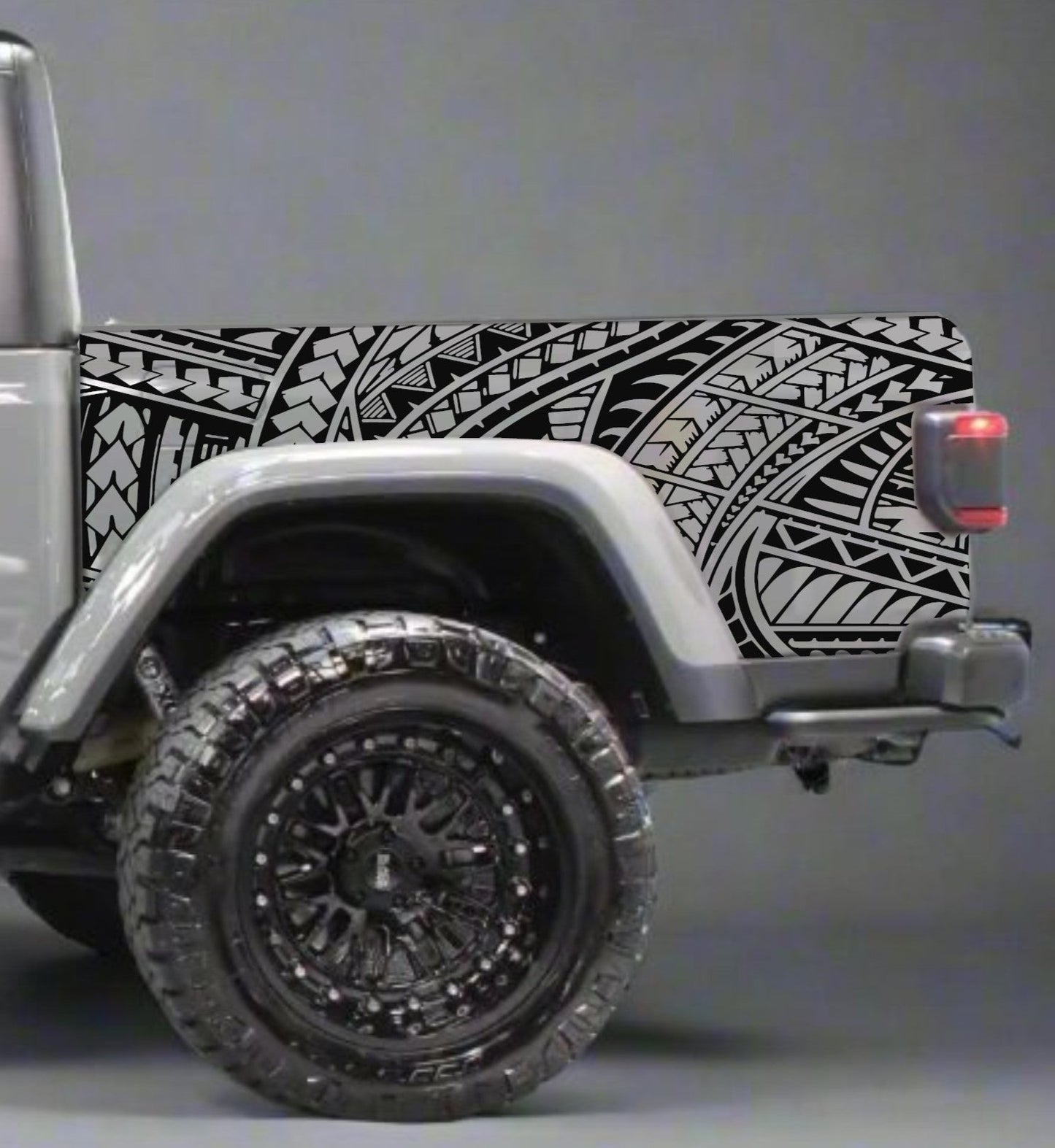 Polynesian Design Decal for Jeep Gladiator 11