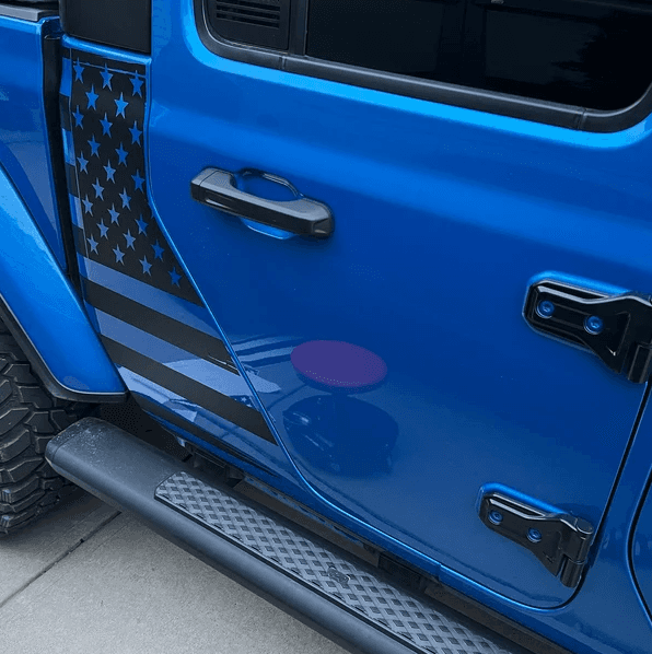 American Flag Decal For Jeep Gladiator Truck
