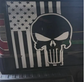 Jeep Gladiator Decal | Tailgate Distressed American Flag Punisher Stickers