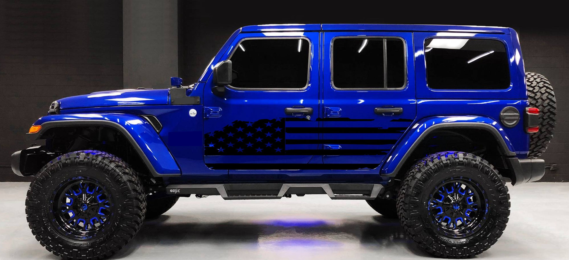 american flag jeep wrangler decal