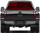 Mountain Silhouette American Flag Decal Sticker for Trucks