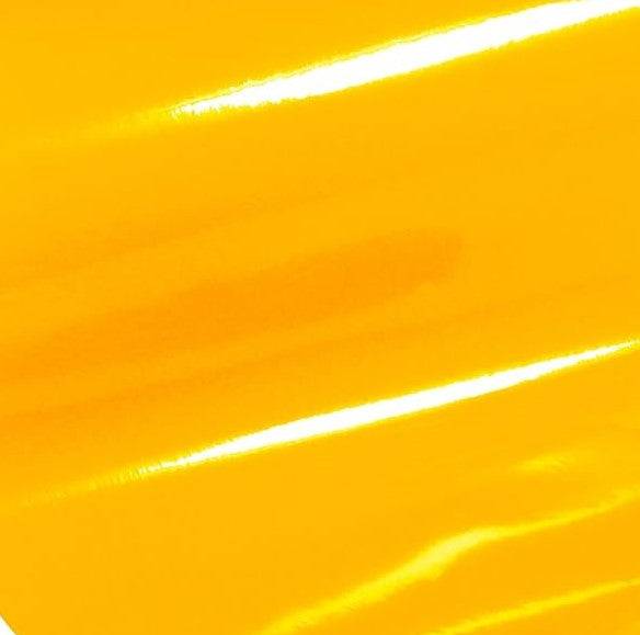 a close up of a yellow plastic sheet