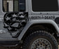 Skull Punisher "LIBERTY OR DEATH" Decals for Jeep Wrangler JL, JK (4-Door) Doors