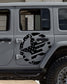 American Flag Military Star Decals for Jeep Wrangler JL, JK (4-Door) Doors