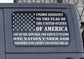 American Flag Preamble Decals for Jeep Wrangler JL, JK (4-Door/2-Door) Rear Side Windows