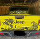 Beach Silhouette Decal for Jeep Gladiator's Tailgate