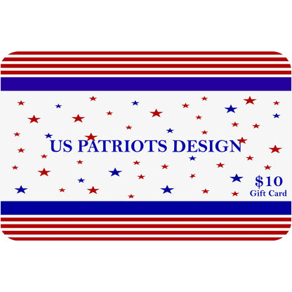 US PATRIOTS DESIGN Gift Card