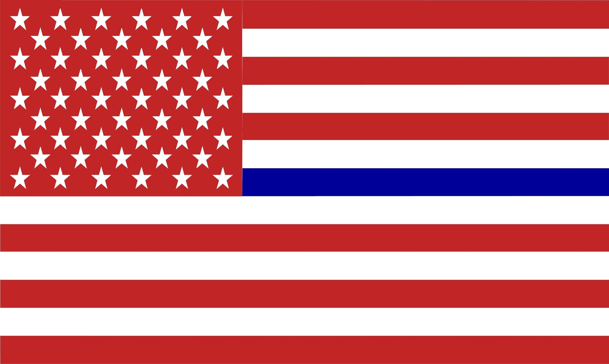 SET OF AMERICAN FLAG " BLUE LIVES MATTER" VINYL DECALS FOR CARS, JEEPS, TRUCKS, WINDOWS...