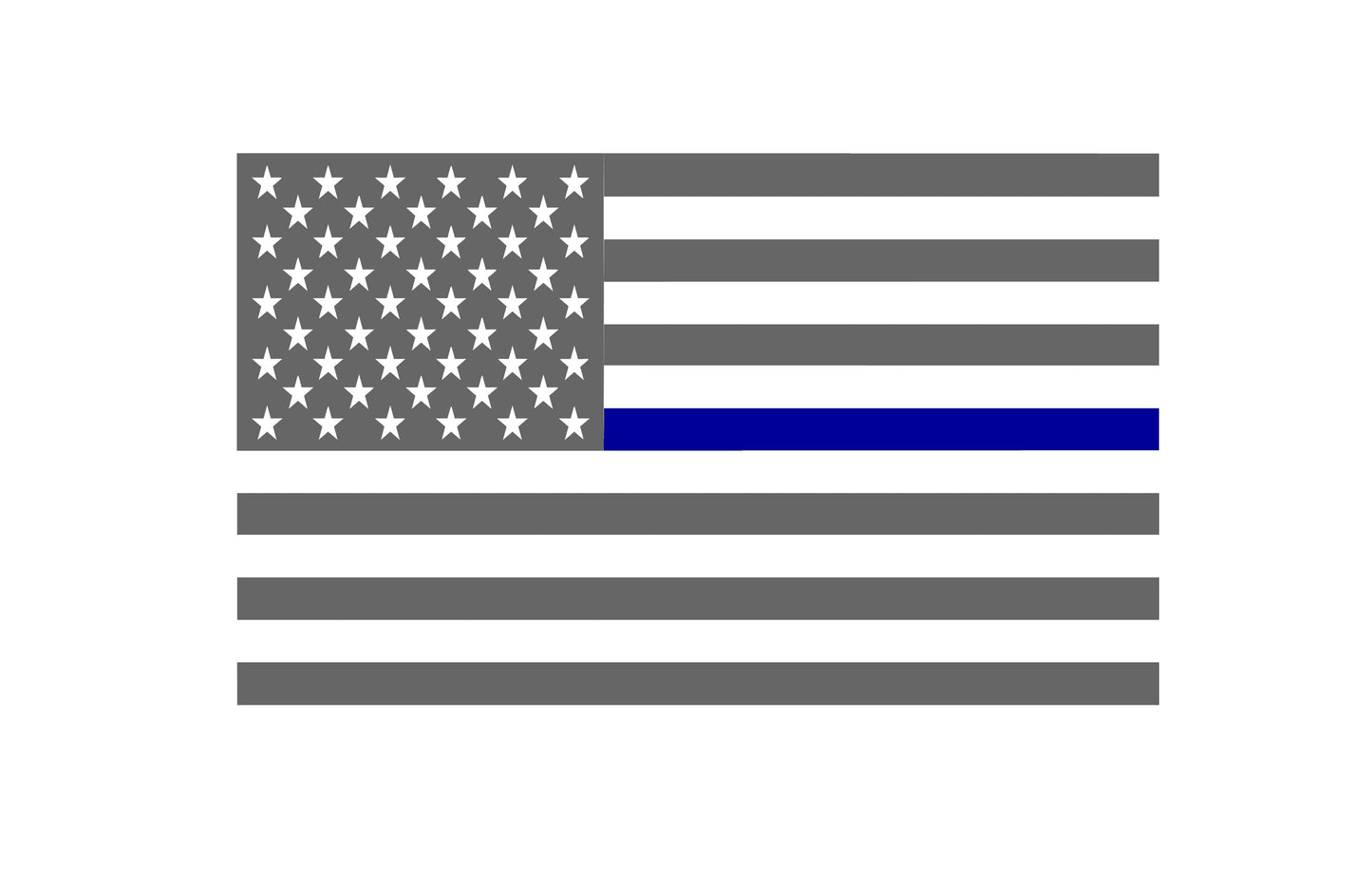 SET OF AMERICAN FLAG " BLUE LIVES MATTER" VINYL DECALS FOR CARS, JEEPS, TRUCKS, WINDOWS...