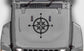 Compass Hood Decal Sticker for Jeeps, Trucks, Cars... Sizes Available.