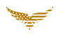 American Flag American Eagle Vinyl Decal