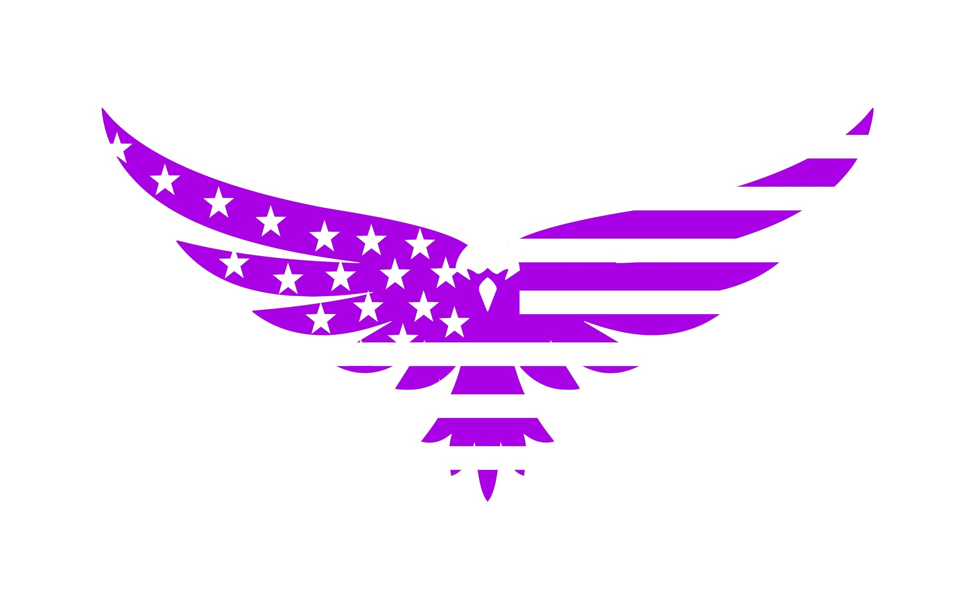 American Flag American Eagle Vinyl Decal