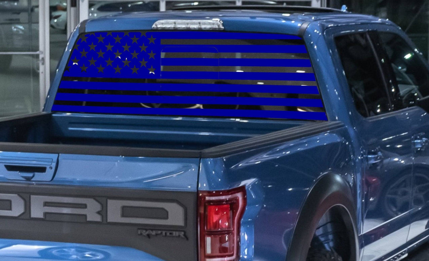 American Flag Vinyl Decal For Ford F150 F250 F350