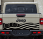 Jeep Gladiator Decal | Tailgate American Flag Stickers