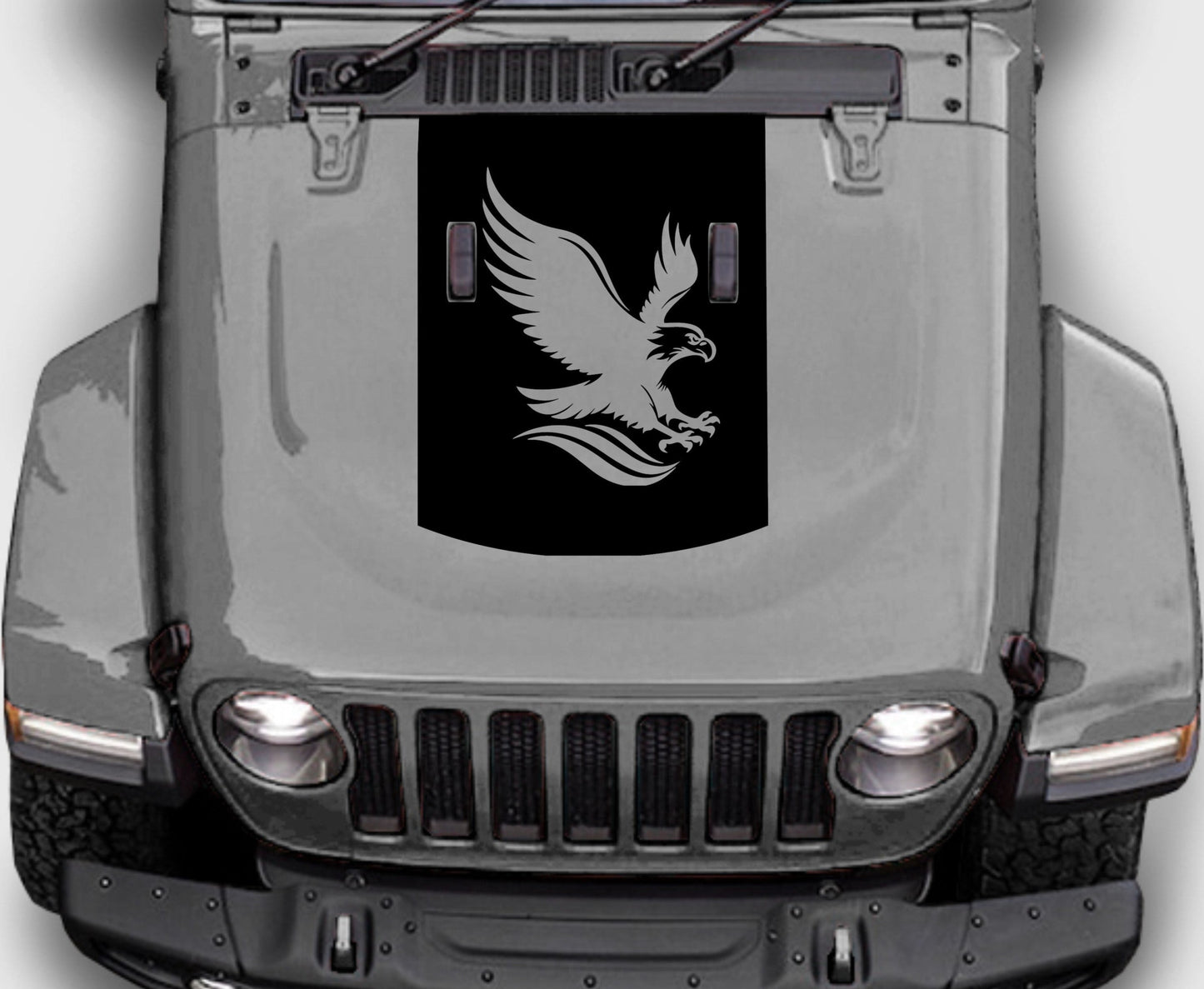Jeep Wrangler JL Gladiator American Eagle Hood Decal Sticker