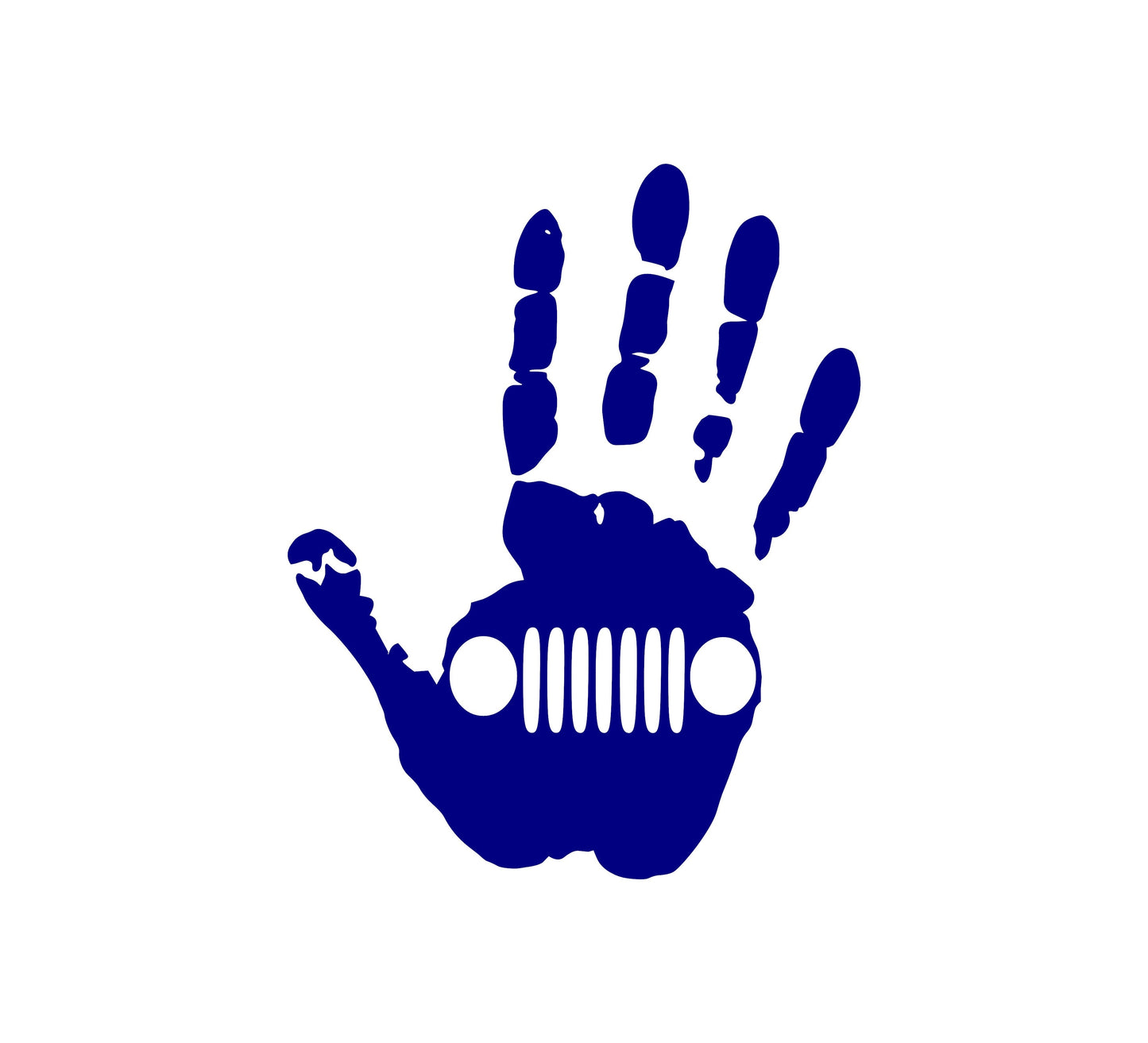 Hand Wave Jeep Wave Jeepwave Jeepers Wave Vinyl Decals Stickers