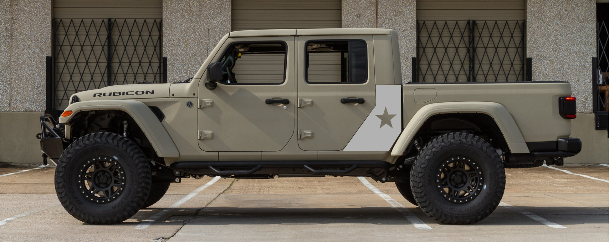 Military Star Decal Stickers For Jeep Gladiator