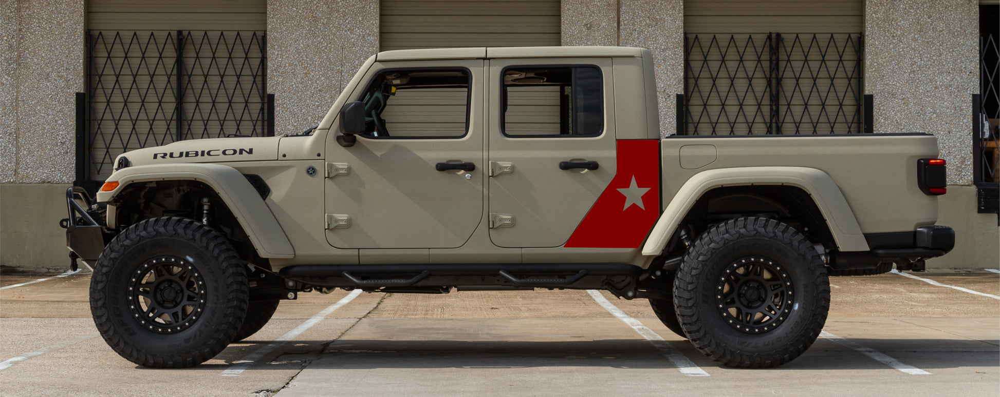 Military Star Decal Stickers For Jeep Gladiator