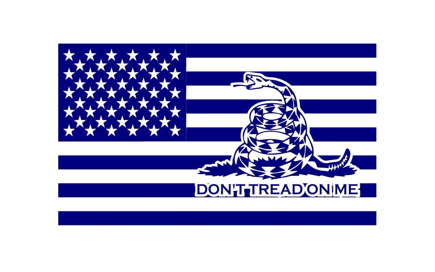 AMERICAN FLAG | DON'T TREAD ON ME VINYL DECAL