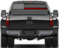 "Red Lives Matter" Distressed American Flag Decal for Any Trucks, SUV's Rear Window. Sizes Available.