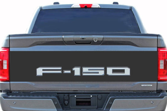 Blackout Vinyl Decal for 2021 2022 Ford F-150 Tailgate