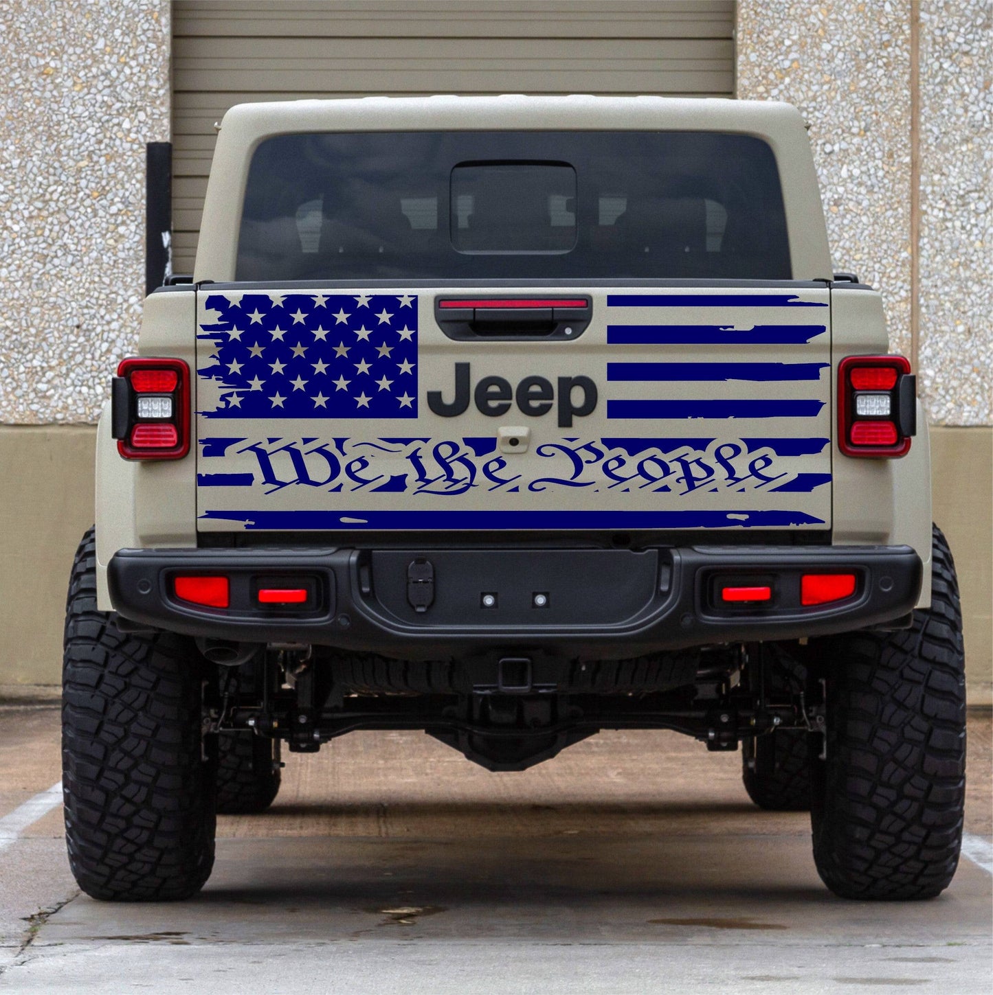 We the people decal jeep gladiator