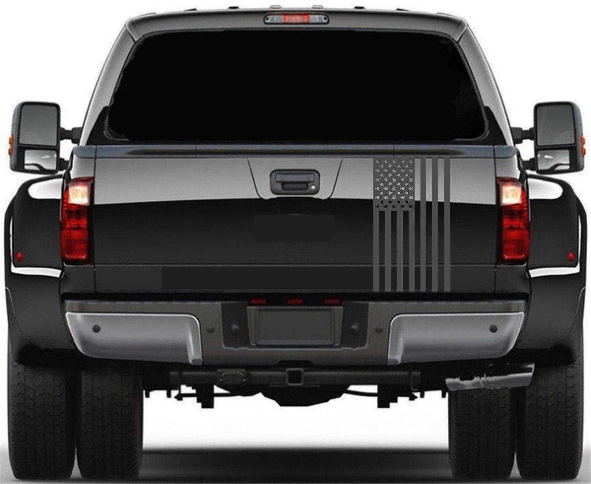 American Flag Decal Fits Any Truck's Tailgate. Sizes Available