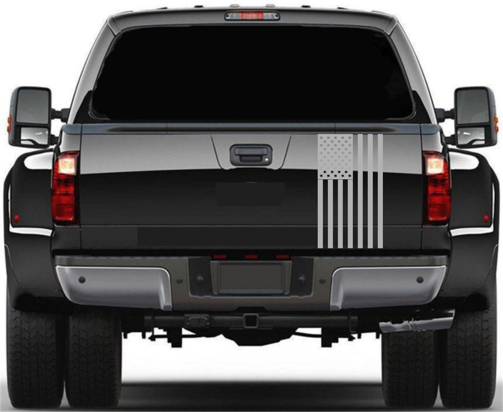 American Flag Decal Fits Any Truck's Tailgate. Sizes Available