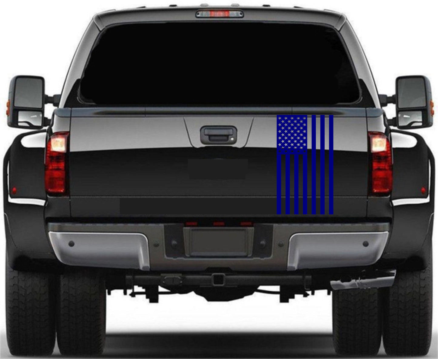 American Flag Decal Fits Any Truck's Tailgate. Sizes Available