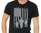 Soldiers Military Men Veterans American Flag Heat Transfer/HTV/Patriotic Iron On/DIY Transfer