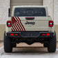 Jeep Gladiator American Flag Decal Sticker Gladiator's Tailgate