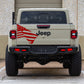 Jeep Gladiator Decal | Tailgate American Flag Stickers