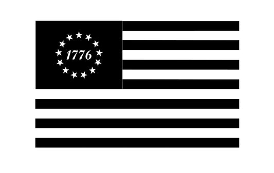 Betsy Ross 1776 American Flag Patriotic Vinyl Decal