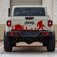 Bigfoot Sasquatch Decal | Soldiers Decal for Jeep Gladiator Tailgate