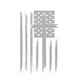 American Flag Decal Stickers: Patriotic Decals for Trucks, Jeeps, Cars, SUVs | Various Sizes Available