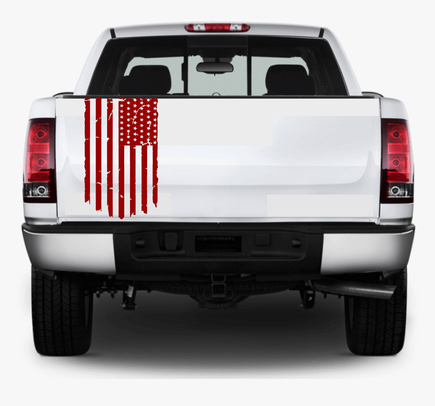Copy of Distressed American Flag Decal Stickers | Patriotic Vinyl Decal for Any Trucks, SUV's, Vans, Tailgates, Bumpers...