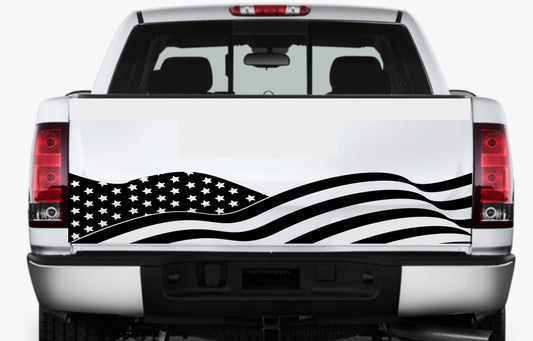 American Flag Decal Stickers | Patriotic Vinyl Decal for Any Trucks, SUV's, Vans, Tailgates, Bumpers...