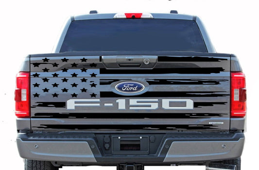 American Flag for 2021 2022 Ford F-150 Tailgate Vinyl Decal